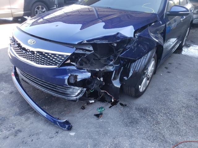 Photo 9 from auction – 2016 KIA OPTIMA EX with VIN 5XXGU4L39GG113616