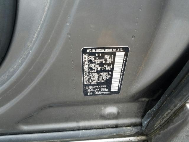 Photo 10 from auction – 2013 NISSAN QUEST S with VIN JN8AE2KP5D9070272