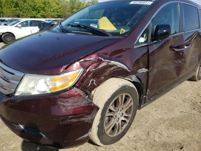 Photo 9 from auction – 2012 HONDA ODYSSEY with VIN 5FNRL5H67CB030607