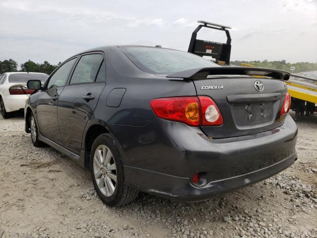 Photo 3 from auction – 2009 TOYOTA COROLLA BA with VIN 2T1BU40E09C157563