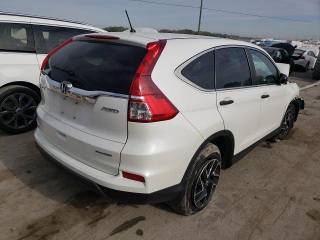 Photo 4 from auction – 2016 HONDA CR-V SE with VIN 5J6RM4H43GL117228