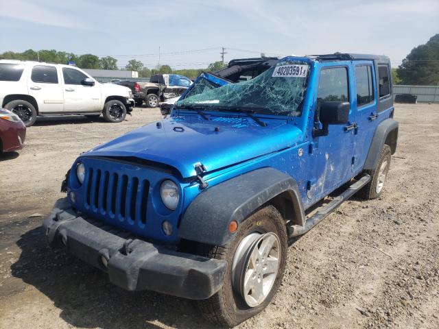 Photo 2 from auction – 2015 JEEP WRANGLER U with VIN 1C4BJWDG6FL589286