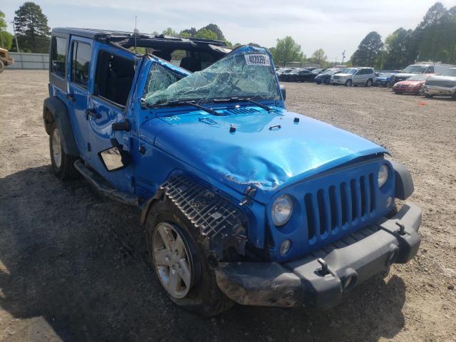 Photo 1 from auction – 2015 JEEP WRANGLER U with VIN 1C4BJWDG6FL589286