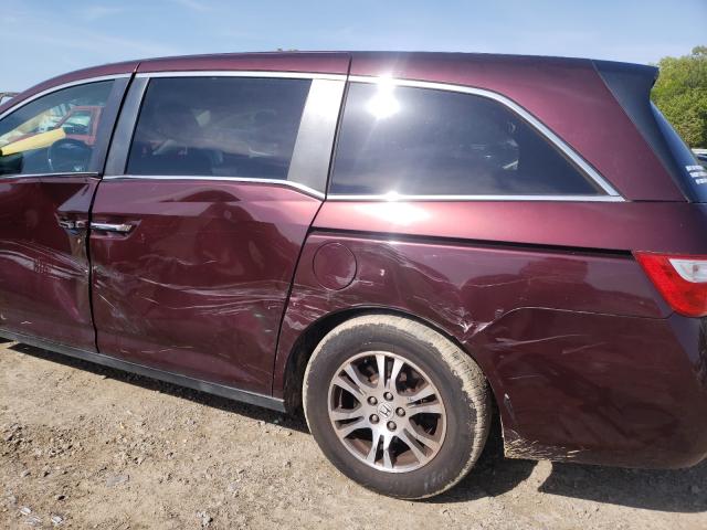 Photo 10 from auction – 2012 HONDA ODYSSEY with VIN 5FNRL5H67CB030607