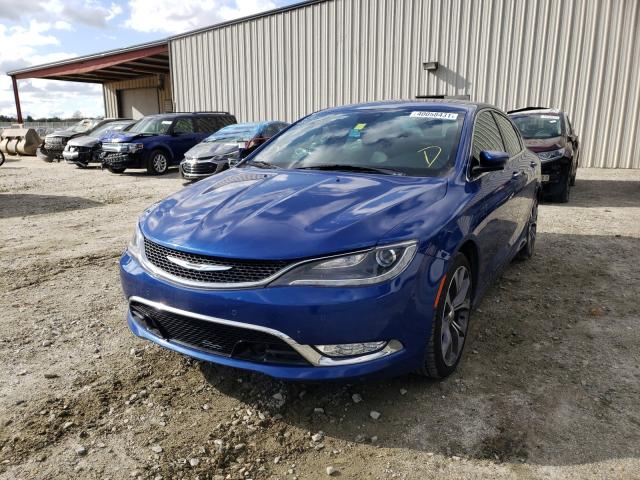 Photo 2 from auction – 2015 CHRYSLER 200 C with VIN 1C3CCCCG6FN520122