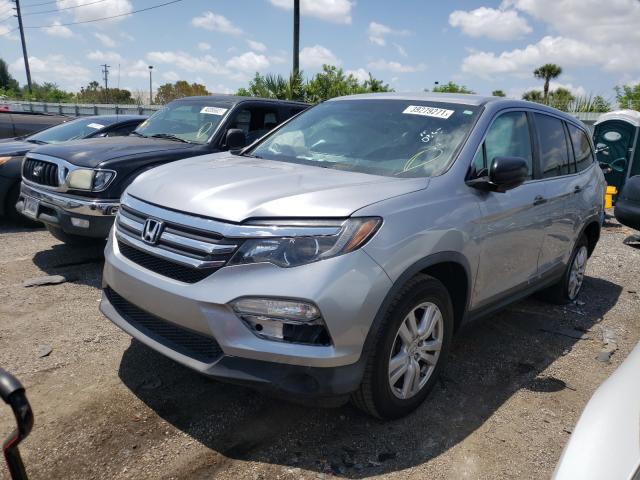 Photo 2 from auction – 2016 HONDA PILOT LX with VIN 5FNYF5H16GB040395