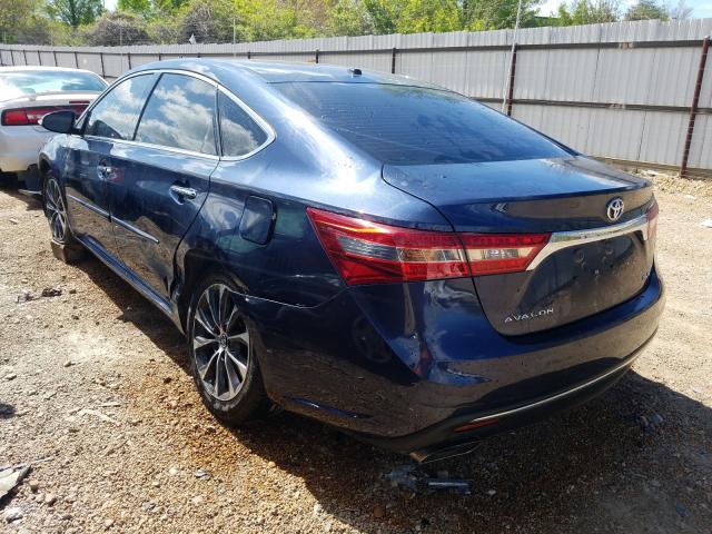 Photo 3 from auction – 2016 TOYOTA AVALON XLE with VIN 4T1BK1EB2GU239843