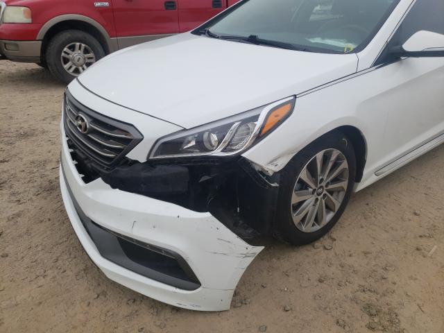 Photo 9 from auction – 2017 HYUNDAI SONATA SPO with VIN 5NPE34AF0HH576368
