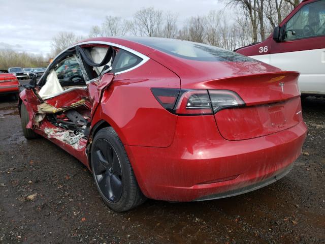 Photo 3 from auction – 2018 TESLA MODEL 3 with VIN 5YJ3E1EB6JF130348