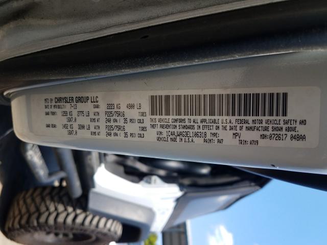 Photo 10 from auction – 2014 JEEP WRANGLER S with VIN 1C4AJWAG3EL106318