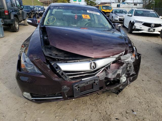Photo 9 from auction – 2011 ACURA RL with VIN JH4KB2F68BC000550