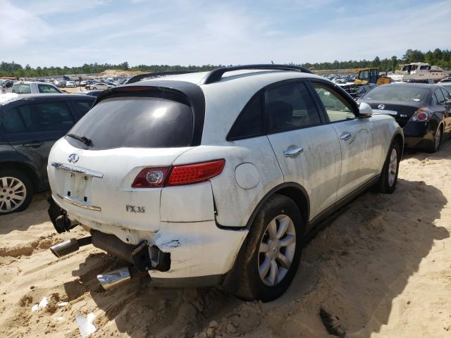 Photo 4 from auction – 2005 INFINITI FX35 with VIN JNRAS08U75X104036