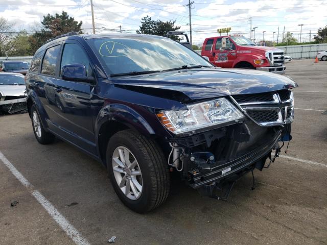 DODGE JOURNEY SX 2017 with VIN 3C4PDCBB8HT582141 - Photo from auction