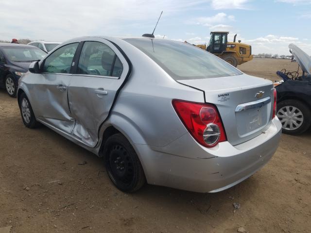 Photo 3 from auction – 2016 CHEVROLET SONIC LT with VIN 1G1JC5SH6G4103754