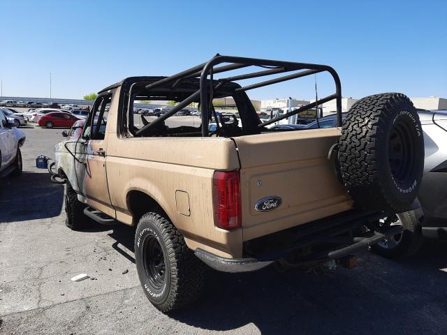 Photo 3 from auction – 1991 FORD BRONCO U10 with VIN 1FMEU15N5MLA53300