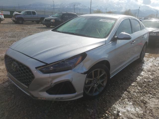 Photo 2 from auction – 2018 HYUNDAI SONATA with VIN 5NPE34AB3JH610919