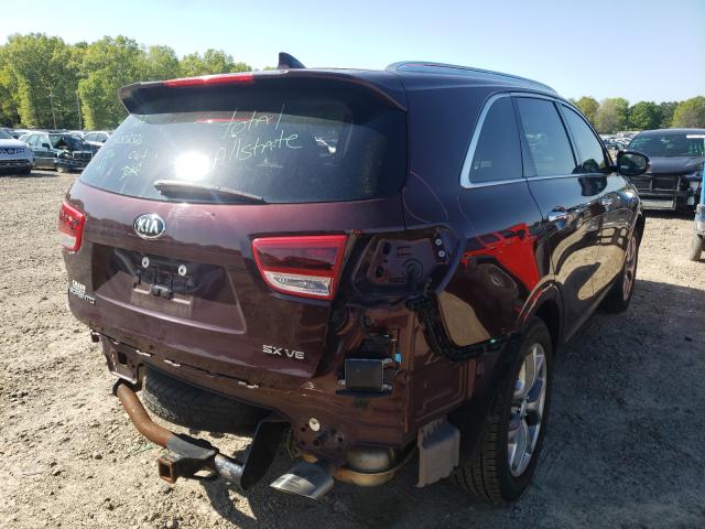 Photo 4 from auction – 2017 KIA SORENTO SX with VIN 5XYPK4A59HG307988