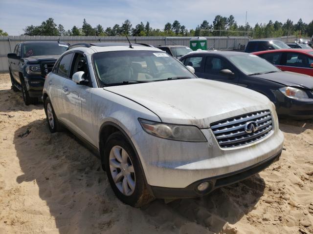 INFINITI FX35 2005 with VIN JNRAS08U75X104036 - Photo from auction