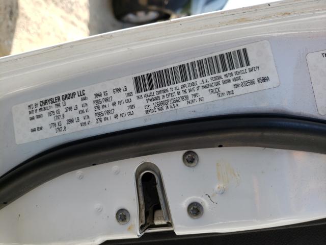 Photo 10 from auction – 2013 RAM 1500 SLT with VIN 1C6RR6GP1DS627830