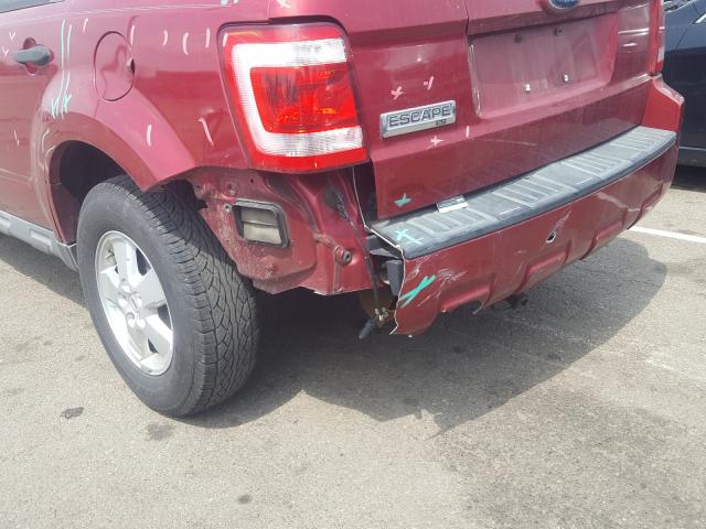 Photo 9 from auction – 2008 FORD ESCAPE XLT with VIN 1FMCU03198KA08857