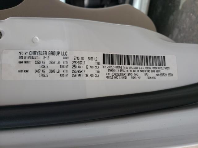 Photo 10 from auction – 2014 DODGE GRAND CARA with VIN 2C4RDGCG8ER119442