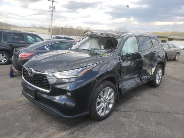 Photo 2 from auction – 2020 TOYOTA HIGHLANDER with VIN 5TDDZRBH4LS017576
