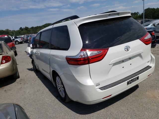Photo 3 from auction – 2016 TOYOTA SIENNA XLE with VIN 5TDYK3DC0GS739850