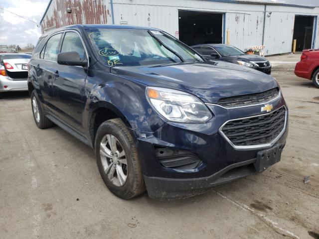 CHEVROLET EQUINOX LS 2017 with VIN 2GNALBEK6H1519028 - Photo from auction