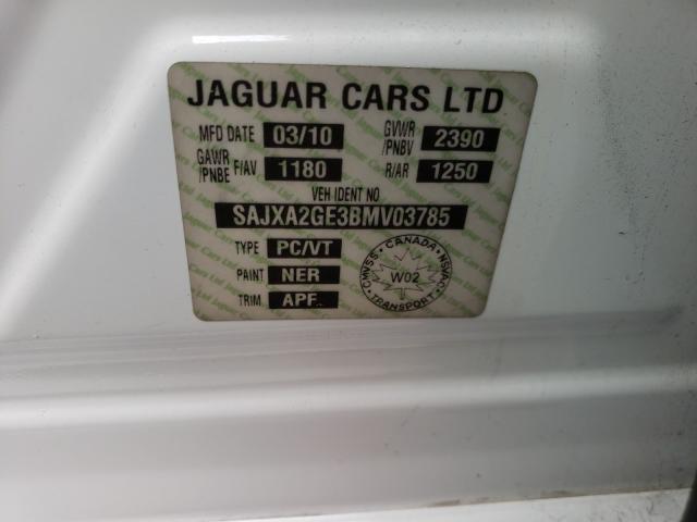 Photo 10 from auction – 2011 JAGUAR XJL SUPERC with VIN SAJXA2GE3BMV03785