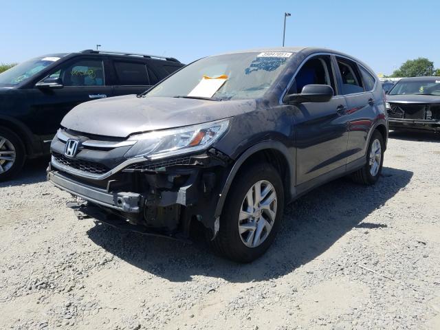 Photo 2 from auction – 2016 HONDA CR-V LX with VIN 3CZRM3H33GG706780