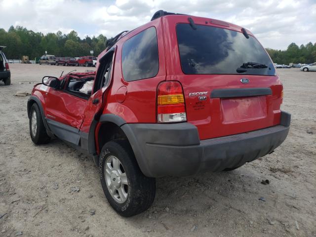 Photo 3 from auction – 2002 FORD ESCAPE XLT with VIN 1FMYU03122KA70372