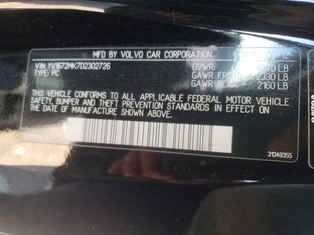 Photo 10 from auction – 2013 VOLVO C30 T5 with VIN YV1672MK7D2302726