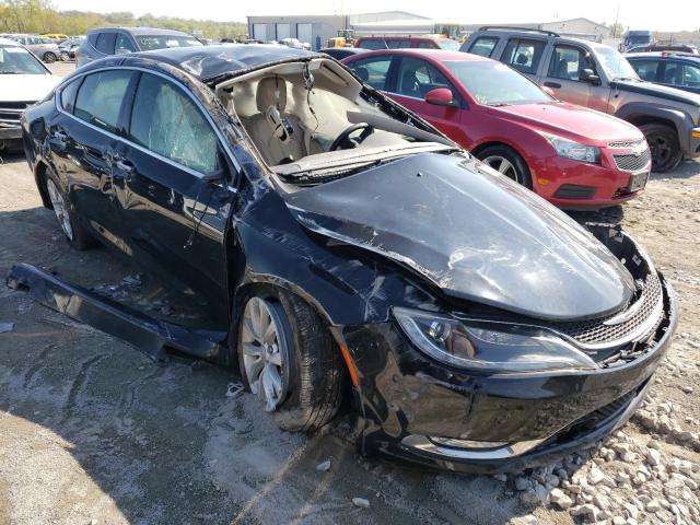CHRYSLER 200 C 2015 with VIN 1C3CCCCB1FN757721 - Photo from auction