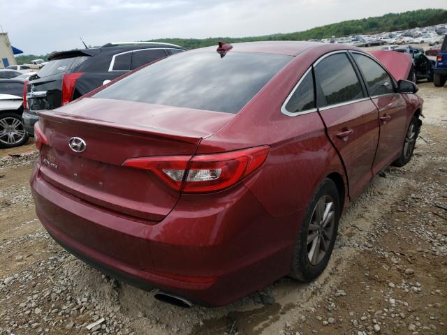 Photo 4 from auction – 2016 HYUNDAI SONATA SE with VIN 5NPE24AFXGH362361