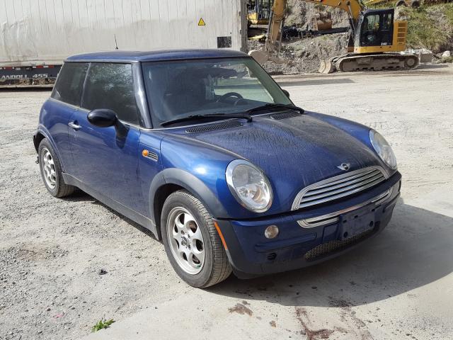 MINI COOPER 2004 with VIN WMWRC33404TJ62646 - Photo from auction