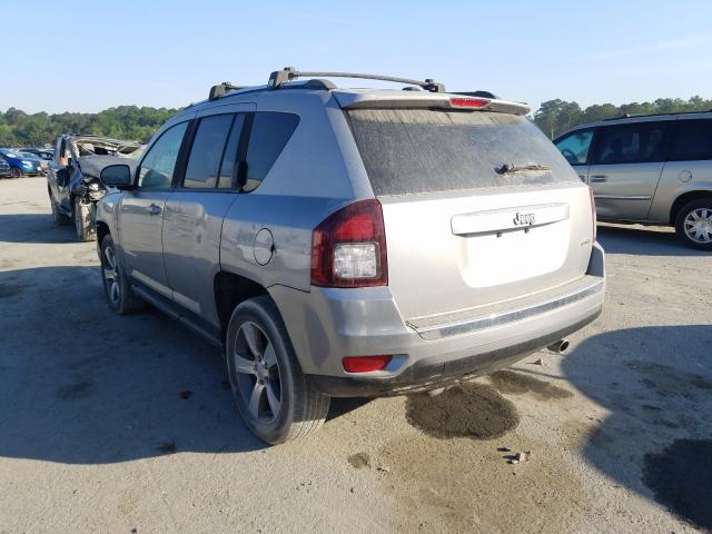 Photo 3 from auction – 2016 JEEP COMPASS LA with VIN 1C4NJCEA5GD777038