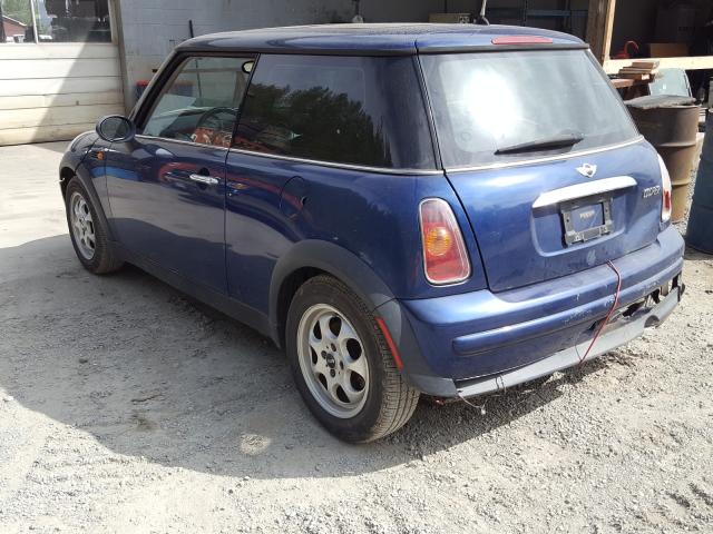 Photo 3 from auction – 2004 MINI COOPER with VIN WMWRC33404TJ62646