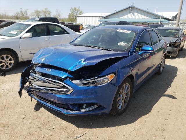 Photo 2 from auction – 2017 FORD FUSION SE with VIN 3FA6P0HD3HR396584