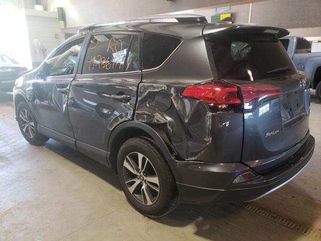 Photo 3 from auction – 2017 TOYOTA RAV4 XLE with VIN JTMRFREVXHJ145082