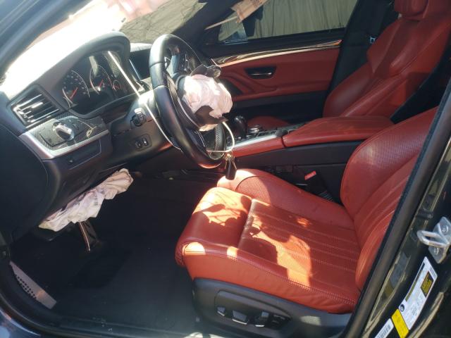 Photo 5 from auction – 2016 BMW M5 with VIN WBSFV9C50GD595595