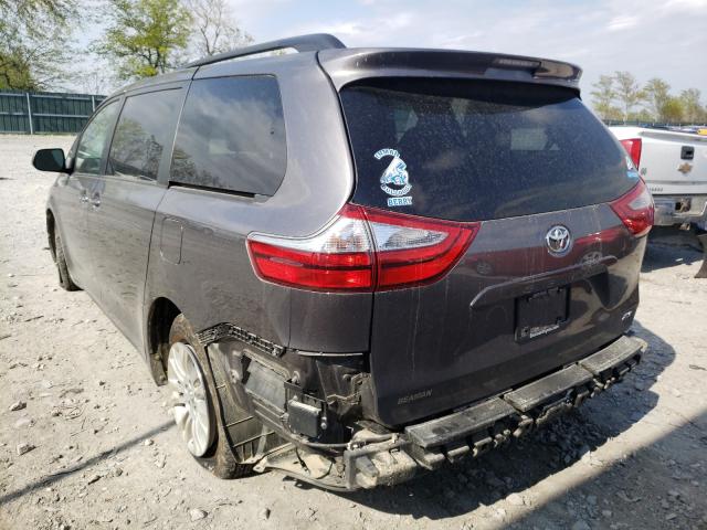 Photo 3 from auction – 2017 TOYOTA SIENNA XLE with VIN 5TDYZ3DC8HS810449