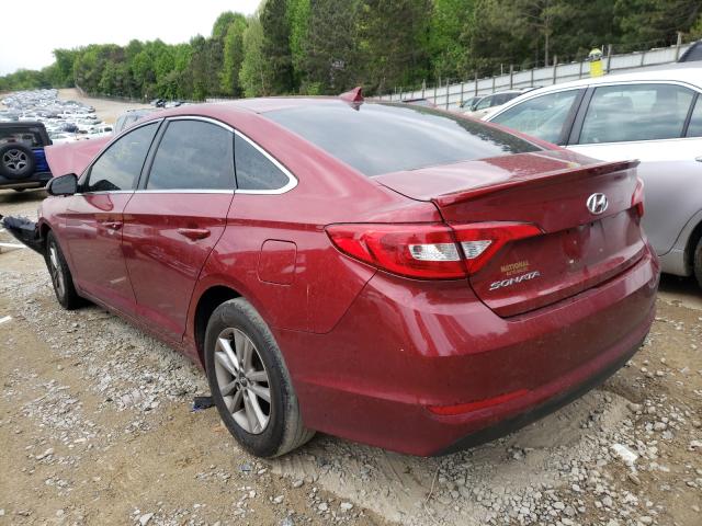 Photo 3 from auction – 2016 HYUNDAI SONATA SE with VIN 5NPE24AFXGH362361