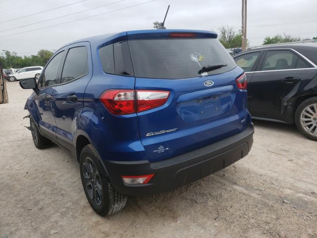Photo 3 from auction – 2020 FORD ECOSPORT S with VIN MAJ3S2FE2LC339566