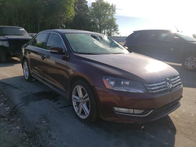 VOLKSWAGEN PASSAT SEL 2014 with VIN 1VWCS7A34EC020358 - Photo from auction