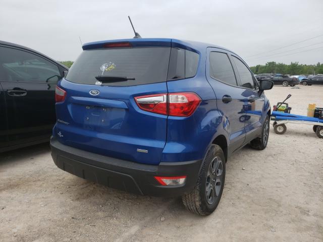 Photo 4 from auction – 2020 FORD ECOSPORT S with VIN MAJ3S2FE2LC339566