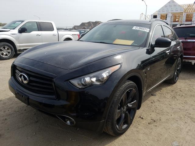 Photo 2 from auction – 2016 INFINITI QX70 with VIN JN8CS1MW3GM400301