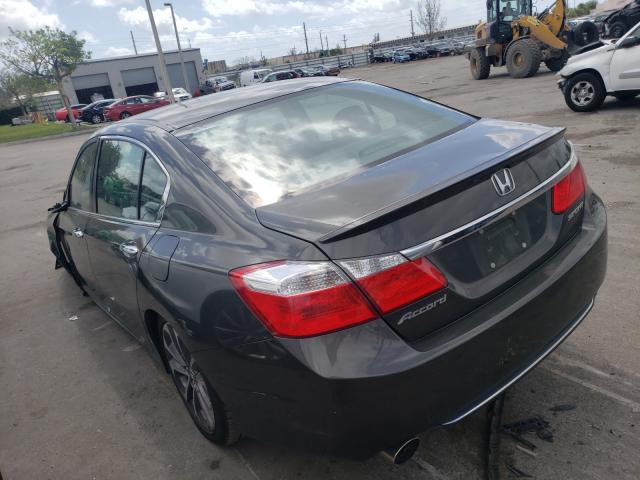 Photo 3 from auction – 2015 HONDA ACCORD SPO with VIN 1HGCR2F52FA064126