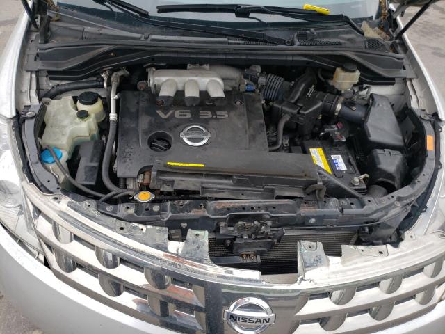 Photo 7 from auction – 2005 NISSAN MURANO SL with VIN JN8AZ08W95W444893