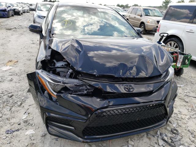 Photo 9 from auction – 2021 TOYOTA COROLLA SE with VIN 5YFS4MCE0MP058648