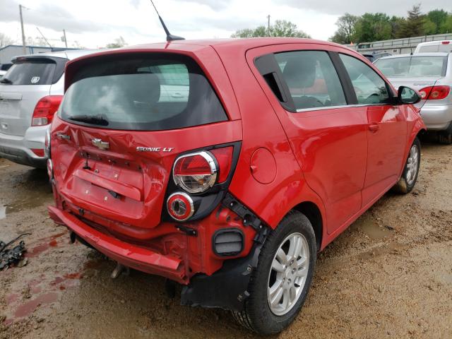 Photo 4 from auction – 2013 CHEVROLET SONIC LT with VIN 1G1JC6SH8D4120850